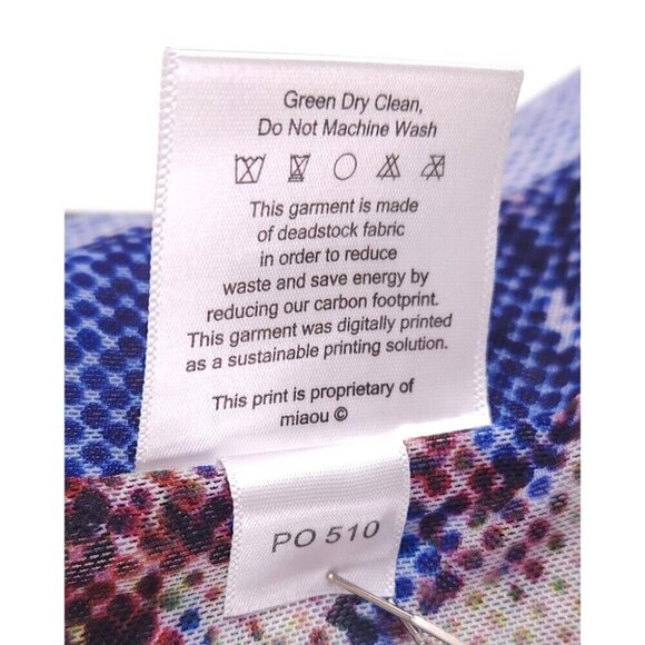 Miaou Aphex Corset Size XL Womens Blue Top $265 - Picture 13 of 15